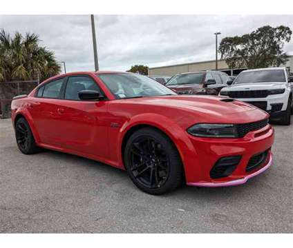 2023 Dodge Charger R/T Scat Pack Widebody is a Red 2023 Dodge Charger R/T Scat Pack Sedan in Naples FL