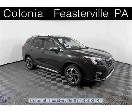 2024 Subaru Forester Touring is a Green 2024 Subaru Forester 2.5i SUV in Feasterville Trevose PA