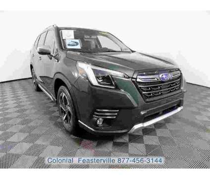 2024 Subaru Forester Touring is a Green 2024 Subaru Forester 2.5i SUV in Feasterville Trevose PA