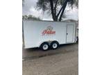 2018 16 ft 7x16 enclosed motorcycle trailer
