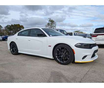 2023 Dodge Charger R/T Scat Pack is a White 2023 Dodge Charger R/T Scat Pack Sedan in Naples FL
