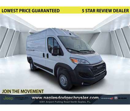 2024 Ram ProMaster 2500 High Roof is a White 2024 RAM ProMaster 2500 High Roof Van in Naples FL
