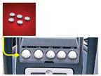 Goldwing 1500 Radio Control Knob Set Chrome Show Chrome 2-361 A2-5