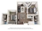 North Temple Flats Apartments - Two Bedroom/ Two Bathroom A