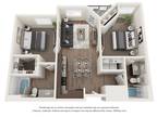 North Temple Flats Apartments - Two Bedroom/ 2 Bathroom C