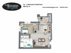 The Estates - A1- 1 Bedroom / 1 Bath - The Estates at Legends