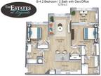 The Estates - B-4 - 2 Bedroom with Den/Office - Estates III