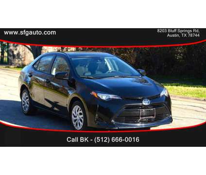 2018 Toyota Corolla for sale is a Black 2018 Toyota Corolla Car for Sale in Austin TX