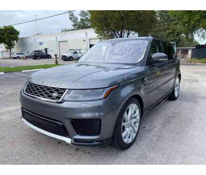2019 Land Rover Range Rover Sport for sale is a Grey 2019 Land Rover Range Rover Sport Car for Sale in Hallandale Beach FL
