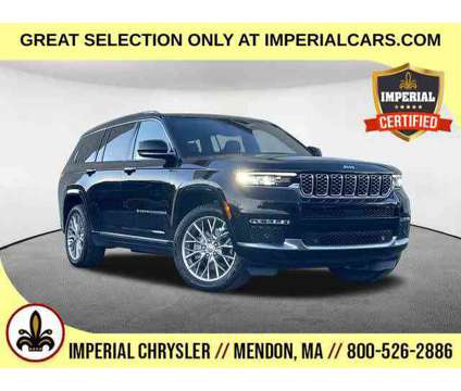 2022UsedJeepUsedGrand Cherokee LUsed4x4 is a Black 2022 Jeep grand cherokee Summit SUV in Mendon MA