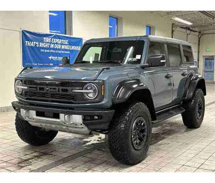 2023 Ford Bronco Raptor is a Blue, Grey 2023 Ford Bronco SUV in Zelienople PA
