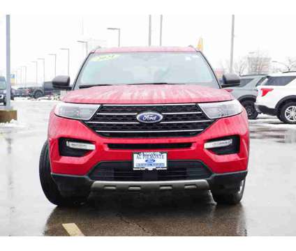 2021 Ford Explorer XLT is a Red 2021 Ford Explorer XLT SUV in Melrose Park IL