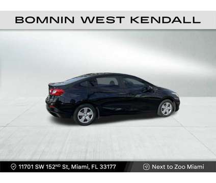 2017 Chevrolet Cruze LS is a Black 2017 Chevrolet Cruze LS Sedan in Miami FL