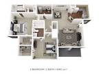 River Walk Apartment Homes - Two Bedroom 2 Bath - 1,090 sqft