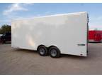 8.5 x 20 20ft Enclosed Cargo Racing Dragster Motorcycle Show Car Hauler Trailer