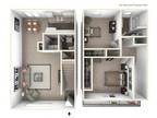 The Preston at Hillsdale - Two Bedroom _ One and One Half Bath Townhome