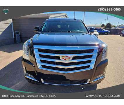 2016 Cadillac Escalade for sale is a Black 2016 Cadillac Escalade Car for Sale in Commerce City CO