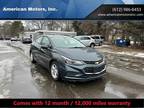 2017 Chevrolet Cruze Gray, 78K miles