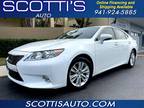 2013 Lexus ES 350 LUXURY SEDAN~ PEARL WHITE/ BEIGE LEATHER~ SUPER CLEAN!