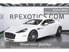 2016 Aston Martin Rapide Sedan 4D Aston Martin Rapide S Stratus White with 19276