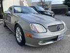 2003 Mercedes-Benz SLK230 CONVERTIBLE Roadster Silver,