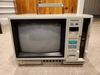 Panasonic AG-500R Portable CRT TV With Built In VHS Player Tested Working
