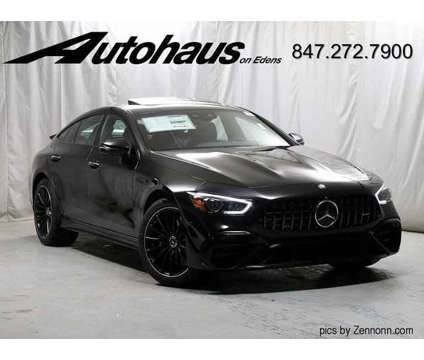 2024 Mercedes-Benz AMG GT 43 Base 4MATIC is a Black 2024 Mercedes-Benz AMG GT Base Car for Sale in Northbrook IL