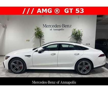 2024 Mercedes-Benz AMG GT 53 Base 4MATIC is a White 2024 Mercedes-Benz AMG GT Base Car for Sale in Annapolis MD