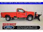 2023 Ford F-250SD XL w/8ft. Western MVP-3 Flared V-Plow 4WD