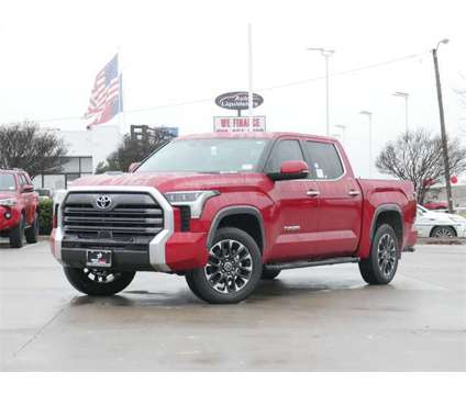 2024 Toyota Tundra Hybrid Limited IN-STOCK is a Red 2024 Toyota Tundra Limited Hybrid in Dallas TX