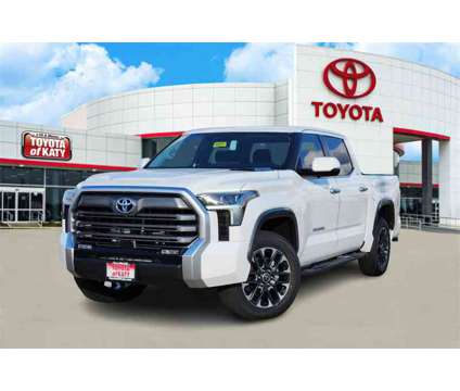 2024 Toyota Tundra Hybrid Limited is a Silver 2024 Toyota Tundra Limited Hybrid in Katy TX