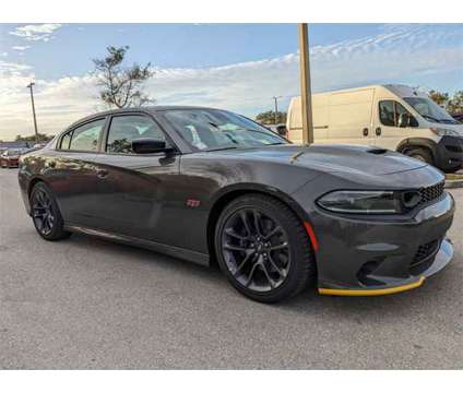 2023 Dodge Charger R/T Scat Pack is a Grey 2023 Dodge Charger R/T Scat Pack Sedan in Naples FL