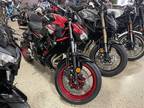 New 2024 Kawasaki Z900 ABS Candy Persimmon Red/Ebony