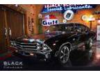 1969 Chevrolet Chevelle SS 468 Restomod Triple Black SS 468 Vintage AC 12 Bolt