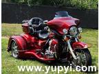 2009 Harley-Davidson Daytona Trike Ultra Classic FLHTCU with a 2021 Interstate