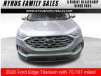 2020 Ford Edge Silver, 71K miles