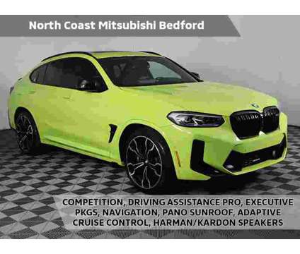 2022 BMW X4 M Base is a Yellow 2022 BMW X4 SUV in Bedford OH
