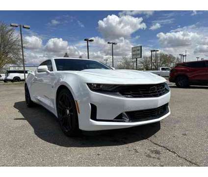 2024 Chevrolet Camaro 1LT is a White 2024 Chevrolet Camaro 1LT Coupe in Greeley CO