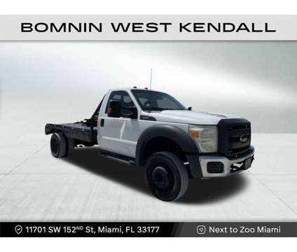2015 Ford F-550SD XL DRW is a White 2015 Ford F-550 Car for Sale in Miami FL