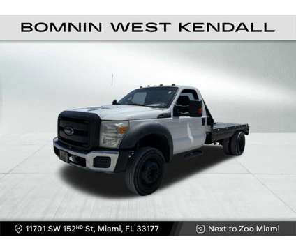 2015 Ford F-550SD XL DRW is a White 2015 Ford F-550 Car for Sale in Miami FL