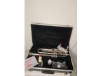 Yamaha YTR-734 Vintage Trumpets Silver Plating W/ Hard Case Test Completed