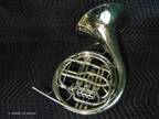 King Eroica Silver Double French Horn with Case Cleaned and Serviced