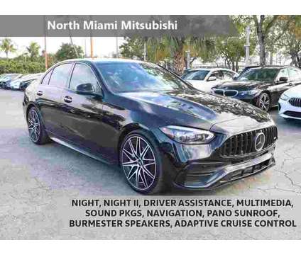 2023 Mercedes-Benz C-Class C 43 AMG 4MATIC is a Black 2023 Mercedes-Benz C Class C43 AMG Sedan in Miami FL