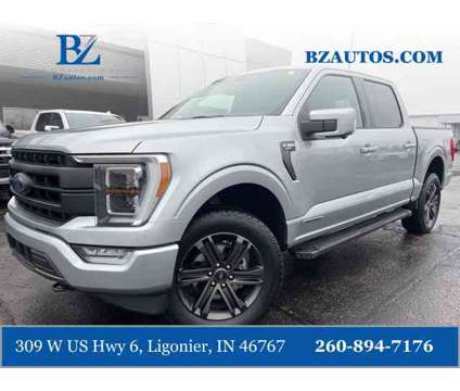 2021 Ford F-150 Lariat is a Silver 2021 Ford F-150 Lariat Truck in Ligonier IN