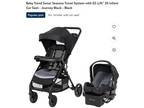 Baby Trend Sonar Seasons Travel System with EZ-Lift 35 Infant Car Seat