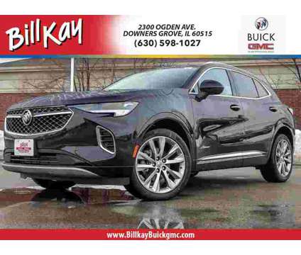 2023 Buick Envision Avenir is a Black 2023 Buick Envision SUV in Downers Grove IL