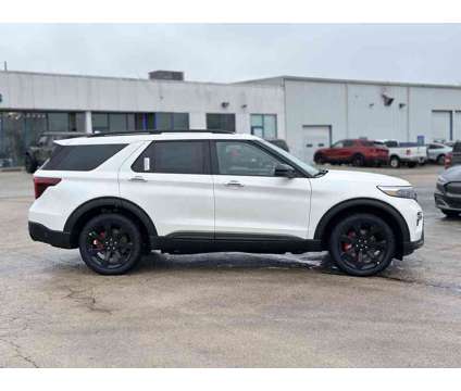 2024 Ford Explorer ST is a White 2024 Ford Explorer SUV in Manteno IL