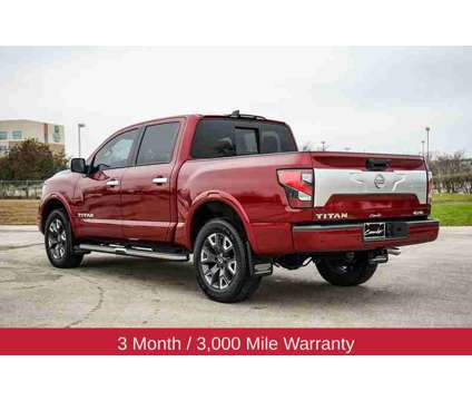 2023 Nissan Titan Platinum Reserve is a Red 2023 Nissan Titan Platinum Reserve Truck in San Marcos TX
