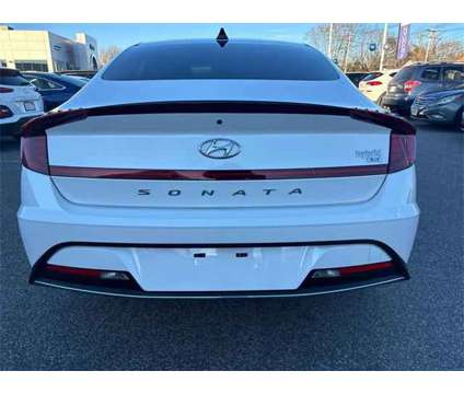 2020 Hyundai Sonata Hybrid Blue is a White 2020 Hyundai Sonata Hybrid Hybrid in North Attleboro MA