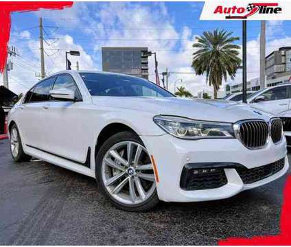 2016 BMW 7 Series for sale is a White 2016 BMW 7-Series Car for Sale in Hallandale Beach FL